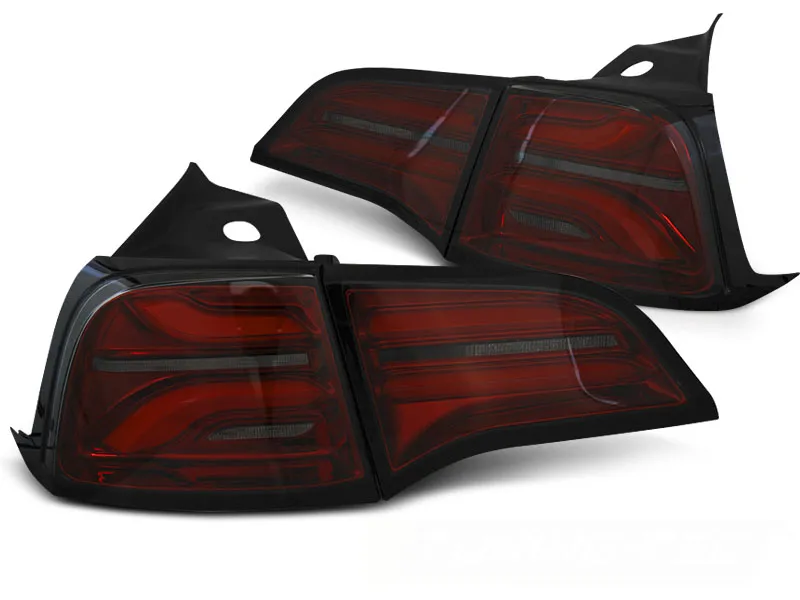 PILOTOS TRASEROS LED RED SMOKE para TESLA MODEL 3 17-