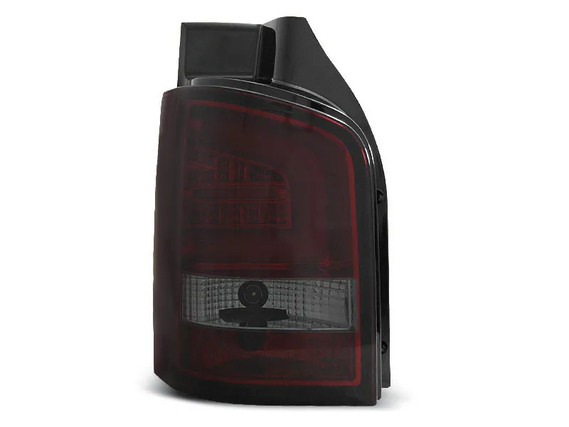 Pilotos Traseros Led Vw T5 04.10-15 Rojo Ahumado Led Bar