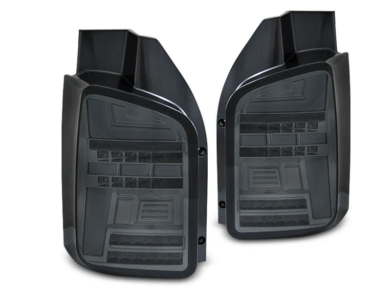 PILOTOS TRASEROS LED TRASERAS SMOKE compatible con VW T6.1 20- BOMBILLA OEM con intermitente dinamico