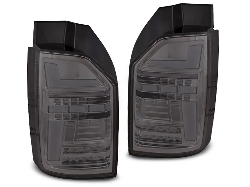 PILOTOS TRASEROS LED SMOKE compatible con VW T6,T6.1 15-21 OEM LED con intermitente dinamico