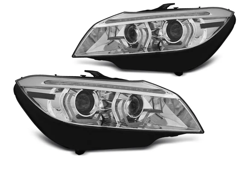 Faros Delanteros Xenon Luz Diurna Cromado Afs Intermitente Dinamico Para Bmw Z4 E89 09-13