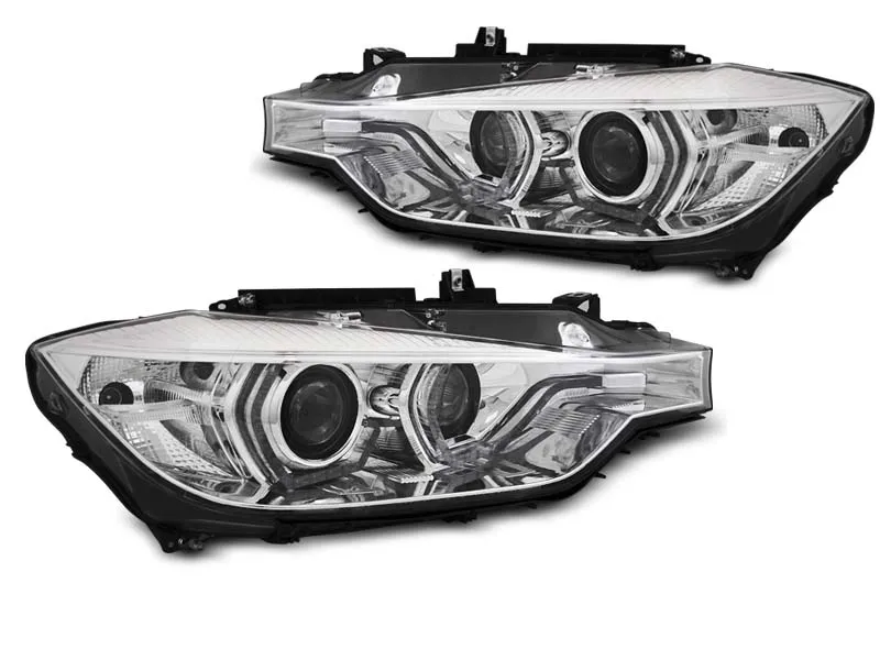FAROS ANGEL EYES LED DRL CROMADOS para BMW F30/F31 LCI 15-18
