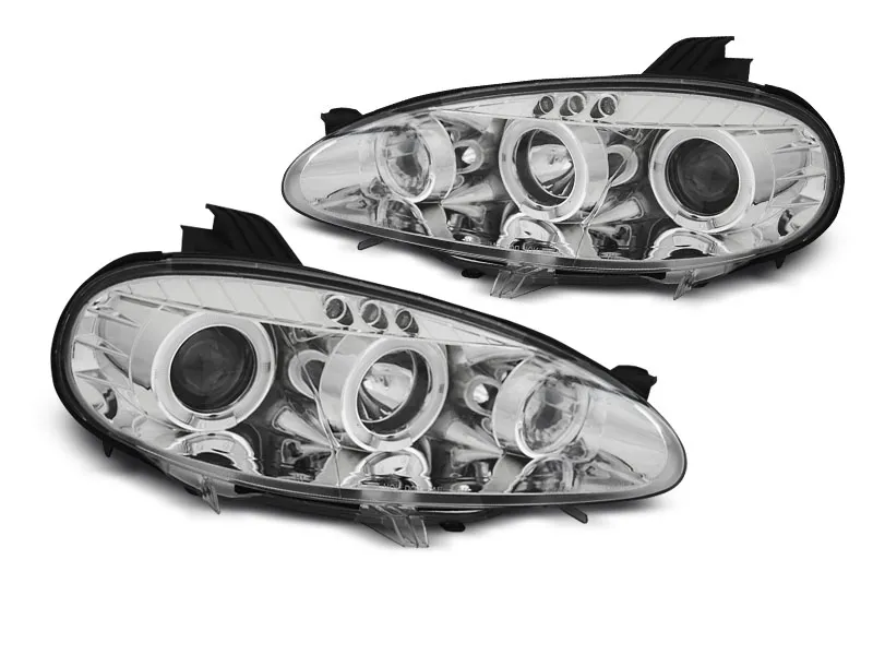 Faros Angel Eyes Cromad Mazda Mx5 01-05 O