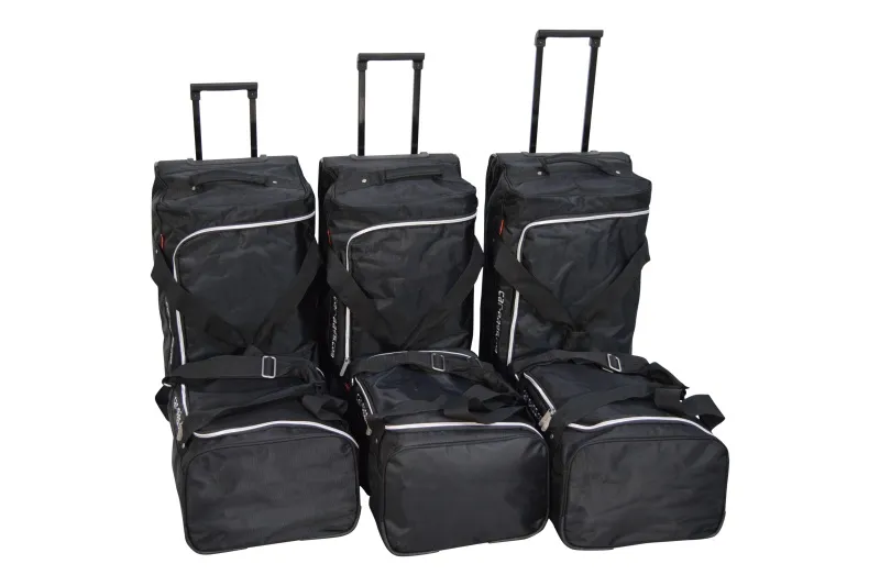 Set maletas especifico NISSAN Qashqai+2 (J10) 2009-2014 suv CAR-BAGS (3x Trolley + 3x Bolsa de mano)