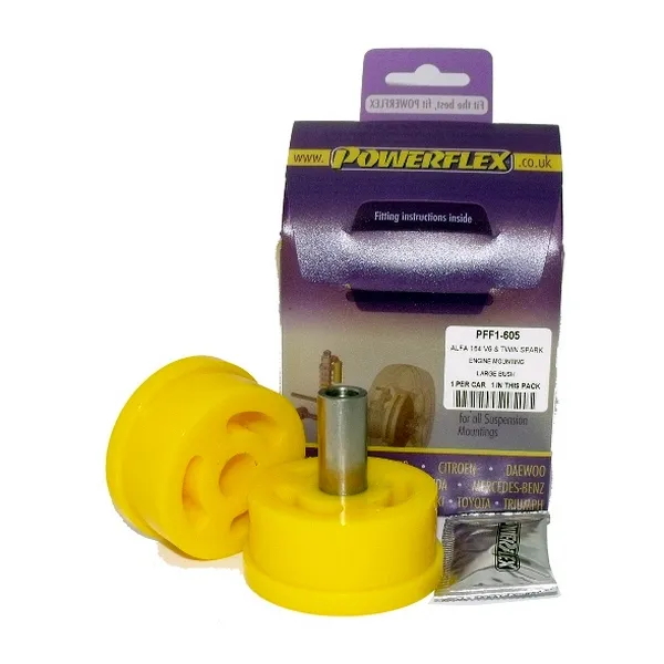 Powerflex Silentblock largo del soporte del motor ALFA ROMEO 164 V6 & Twin Spark (1987 -1998)