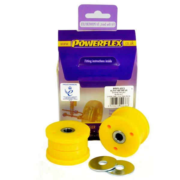 Powerflex Silentblock del motor a la barra estabilizadora *solo V6* ALFA ROMEO 147 (00-10), 156 (97-07), GT (03-10)