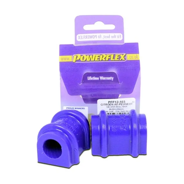 Powerflex Silentblock barra estabilizadora 20mm CITROEN AX Mk1 & 2