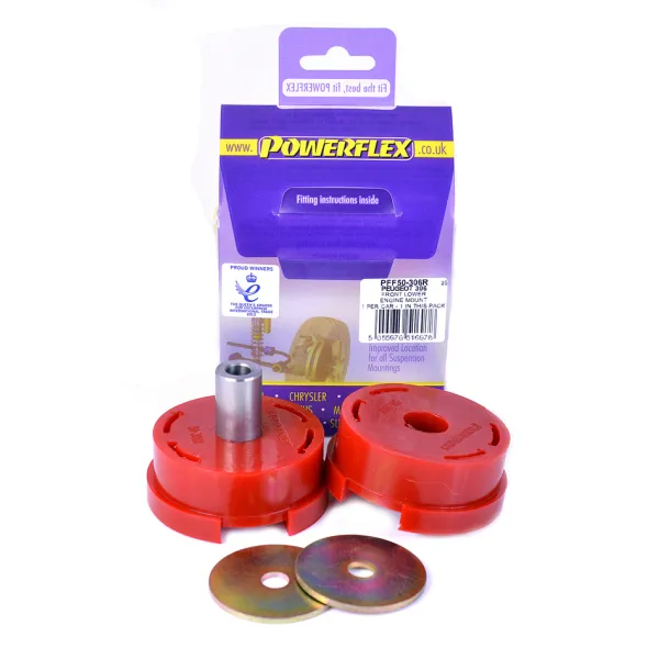 Powerflex Silentblock Lower Rear Engine Mount Bush - Diesel Engine PEUGEOT 206