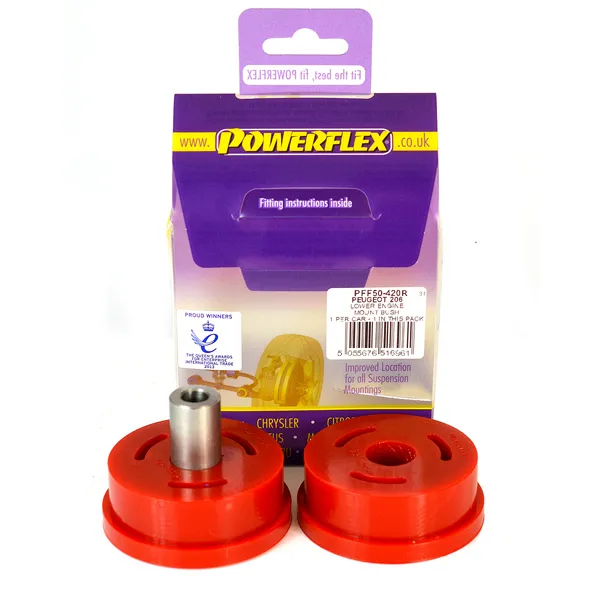 Powerflex Silentblock Lower Rear Engine Mount Bush PEUGEOT 307 (2001-2011)