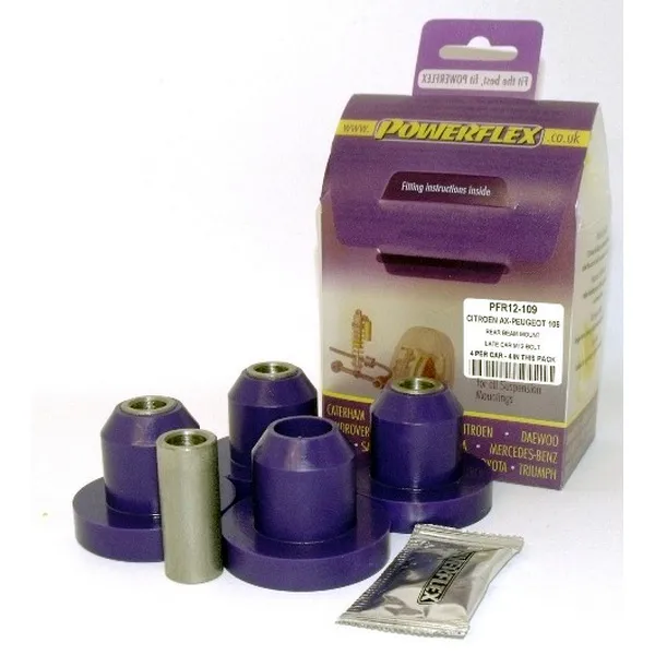Powerflex Silentblock Rear Beam Mount PEUGEOT 106 & 106 GTi/Rallye