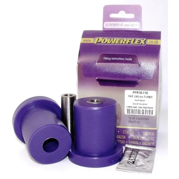 Powerflex Silentblock Rear Beam Mounting Bush FIAT Uno inc Turbo