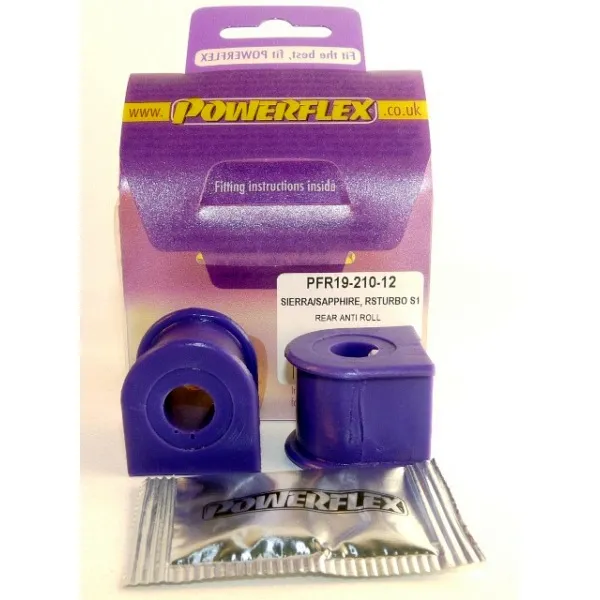 Powerflex Silentblock Rear Anti Roll Bar Mounting Bush 12mm FORD Sierra 4X4 2.8 & 2.9, XR4i (1989- )