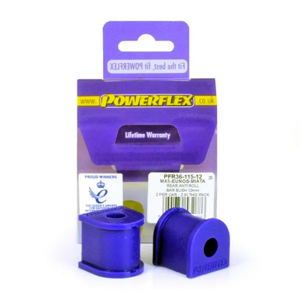 Powerflex Silentblock Rear Anti Roll Bar Mounting Bush 12mm MAZDA Mk1 NA (1989 - 1998)