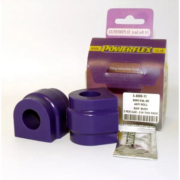 Powerflex Silentblock Rear Anti Roll Bar Mounting Bush 11mm BMW E90, E91, E92 & E93 3 Series (2005-2013)