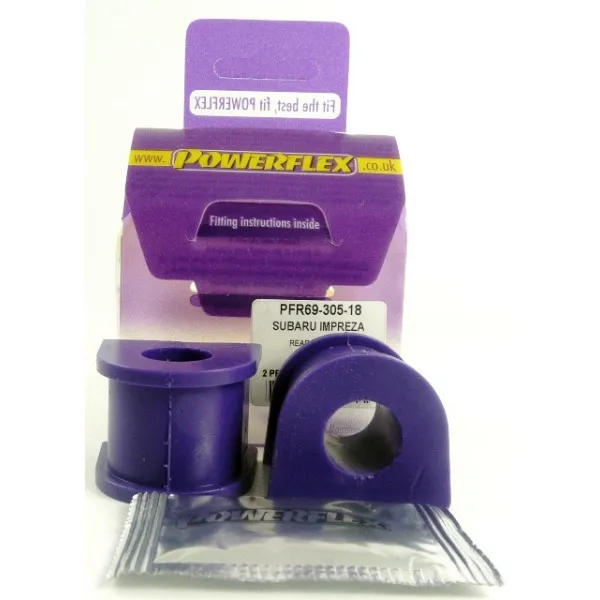 Powerflex Silentblock Rear Anti Roll Bar To Chassis Bush 18mm SUBARU Legacy BE & BH 98-04