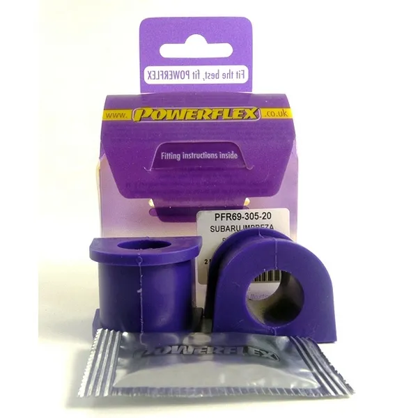 Powerflex Silentblock Rear Anti Roll Bar To Chassis Bush 20mm SUBARU Impreza Turbo, WRX & Sti (GD,GG 00-07)