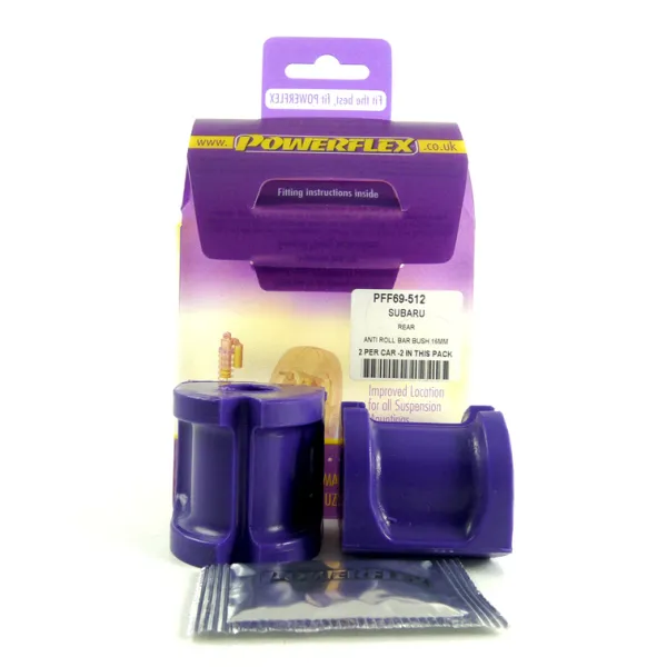 Powerflex Silentblock Rear barra estabilizadora 18mm SUBARU Forester (SH 05/08 on)