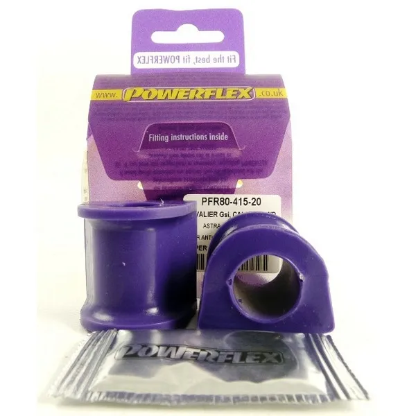 Powerflex Silentblock Rear Anti Roll Bar Mount (inner) 20mm OPEL Cavalier 2WD (1989-1995), Vectra A (1989-1995)