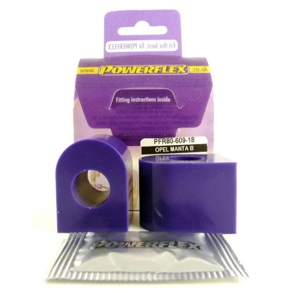 Powerflex Silentblock Rear Anti Roll Bar Mount 18mm OPEL Manta B (1982-1988)