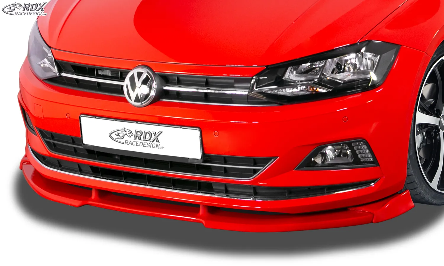 Spoiler delantero RDX VARIO-X VW Polo 2G Separador de labio frontal