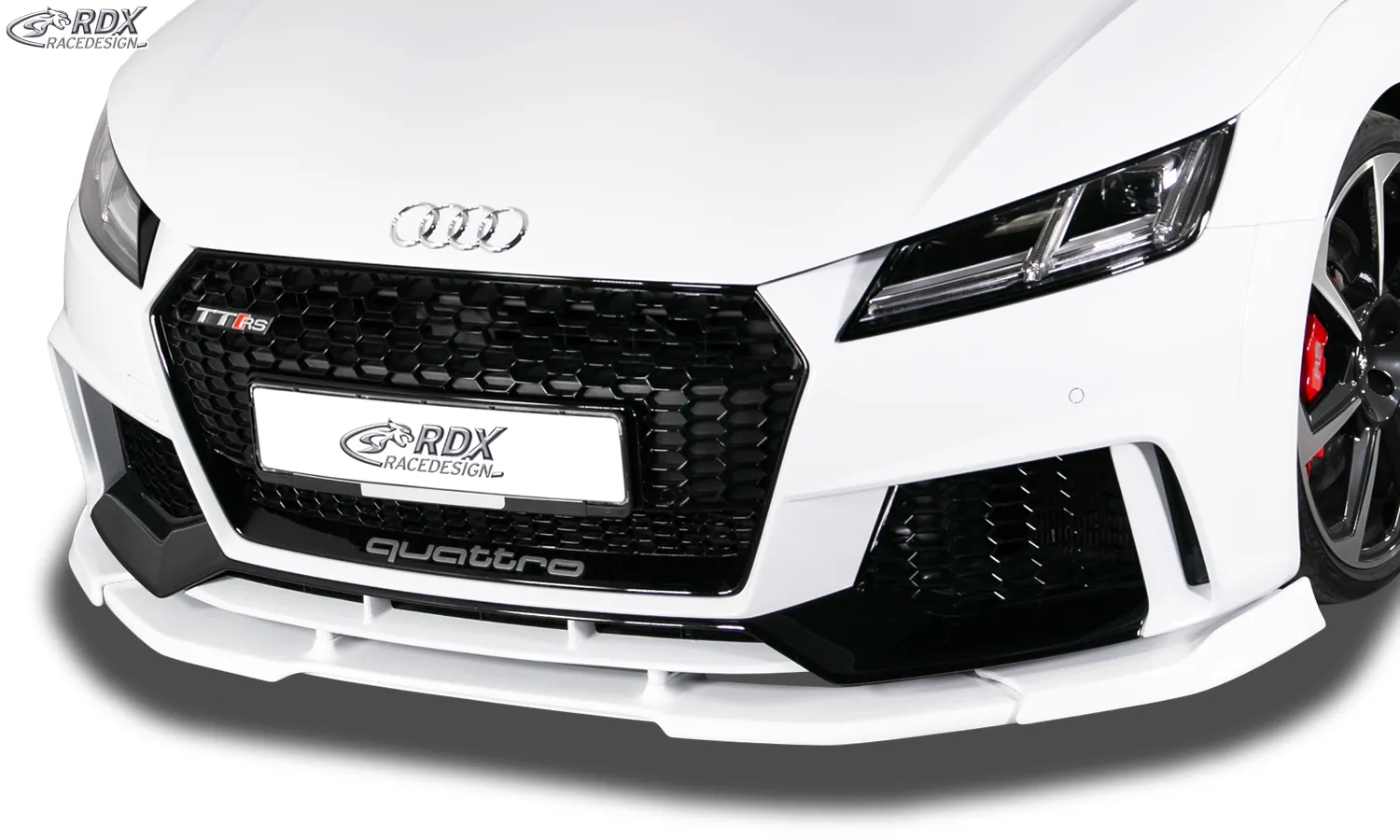 Spoiler frontal RDX VARIO-X AUDI TT RS (FV/8S) Separador de labio frontal