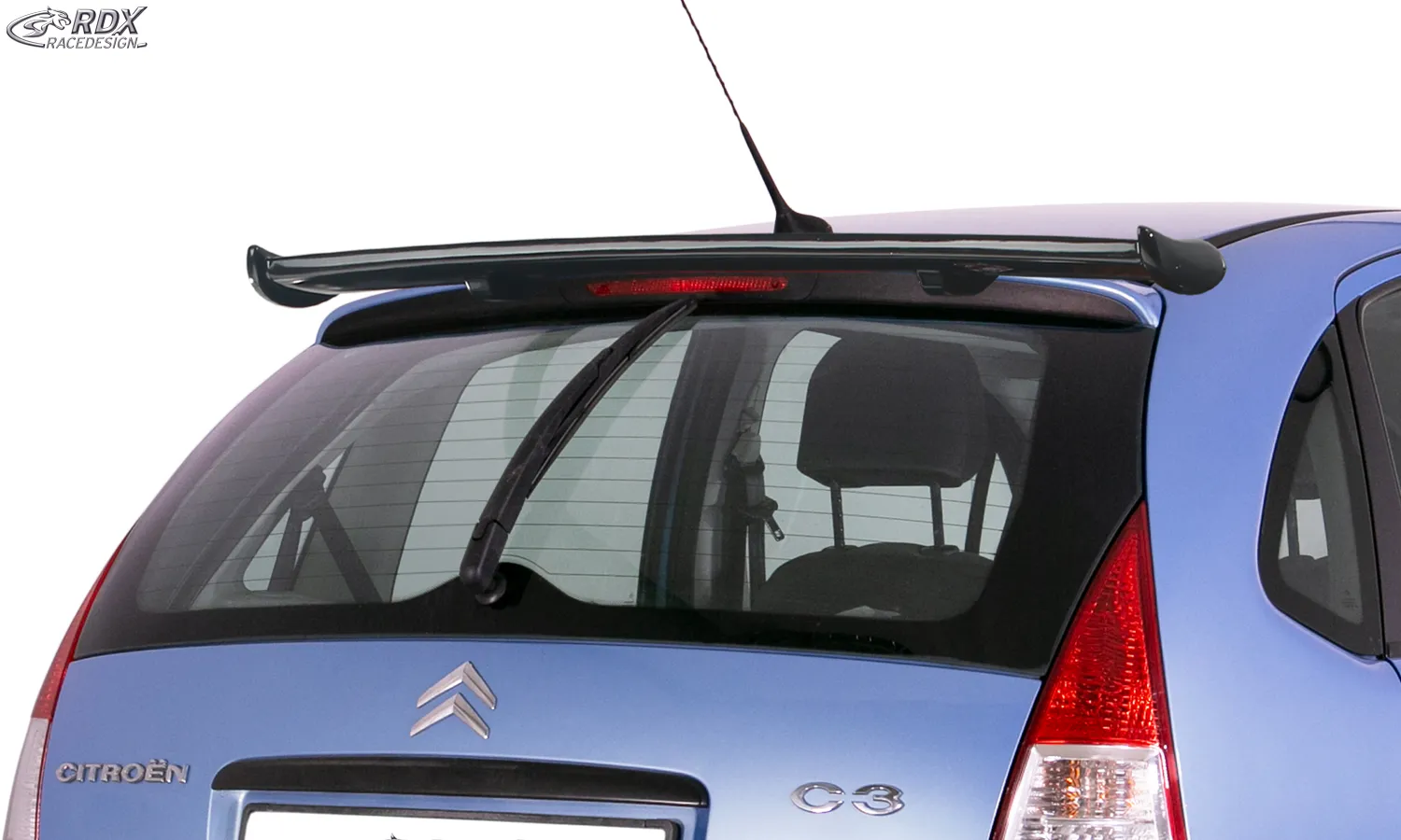 RDX Aleron de techo CITROEN C3 2002-2009 Trunk Spoiler Rear Wing