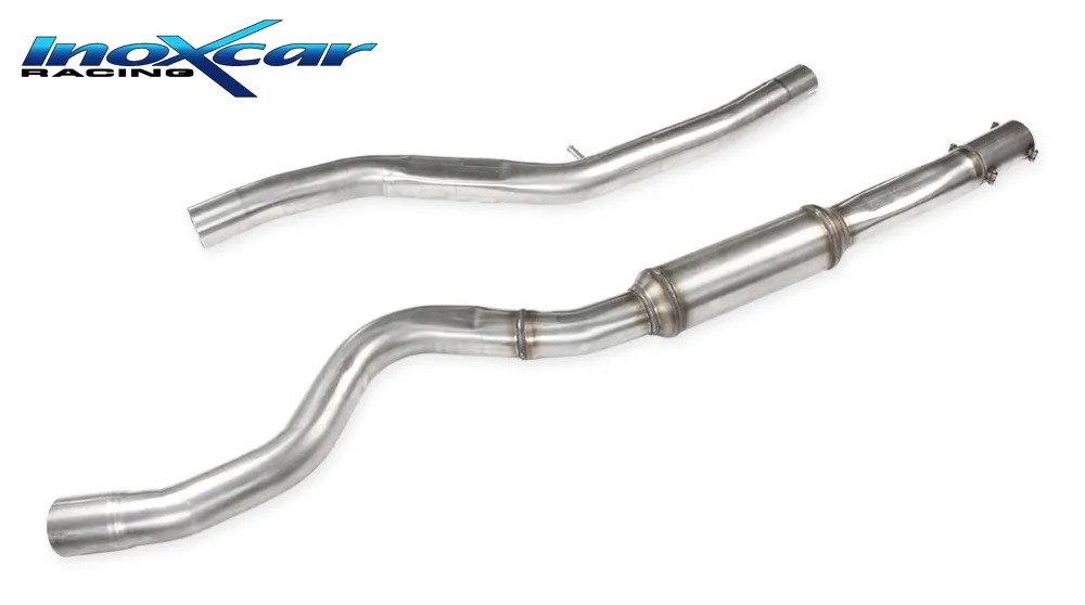 Tubo central con silenciador BMW F33 serie 4  SIN homologacion Inoxcar