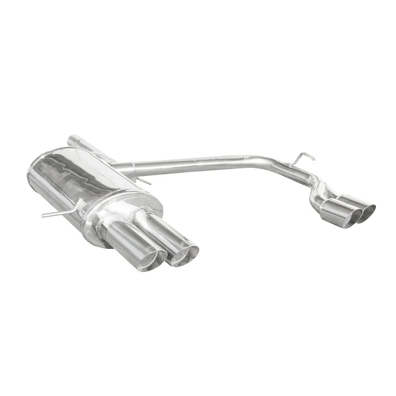 Silenciador trasero deportivo duplex 2X80 RACING VOLVO XC 90 2.5T (210CV) 2002-- CON Homologacion Europea Inoxcar