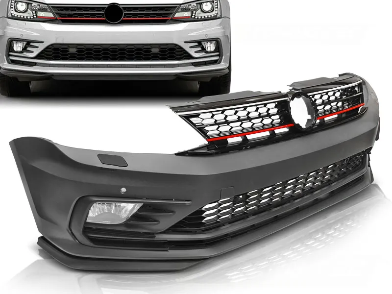 Paragolpes Delantero Vw Jetta Vi 14- Gli Style Pdc