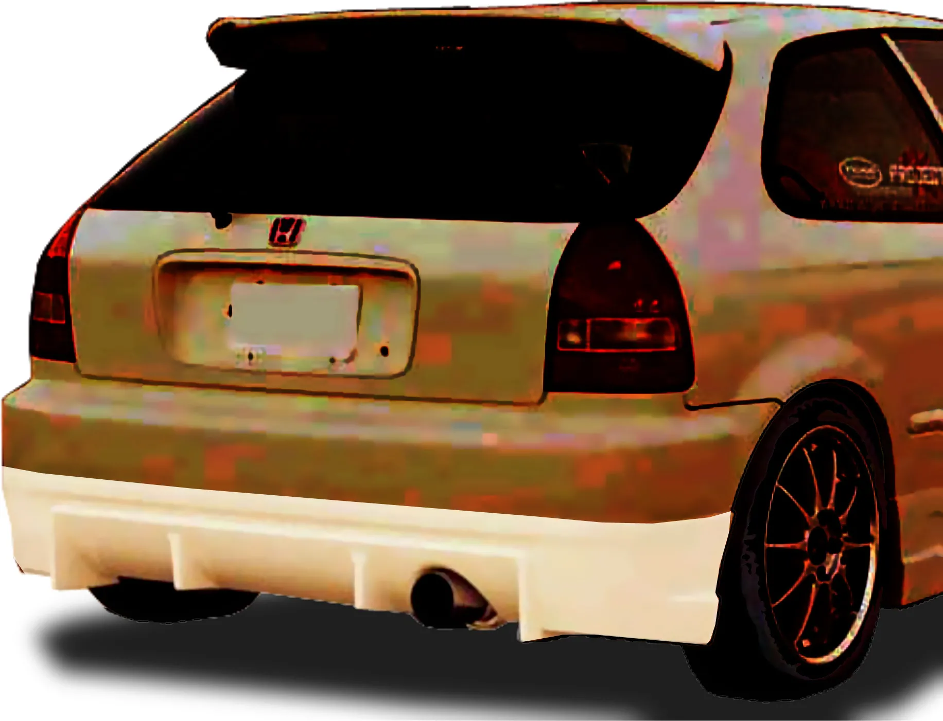 Añadido Trasero Honda Civic 98 Sport