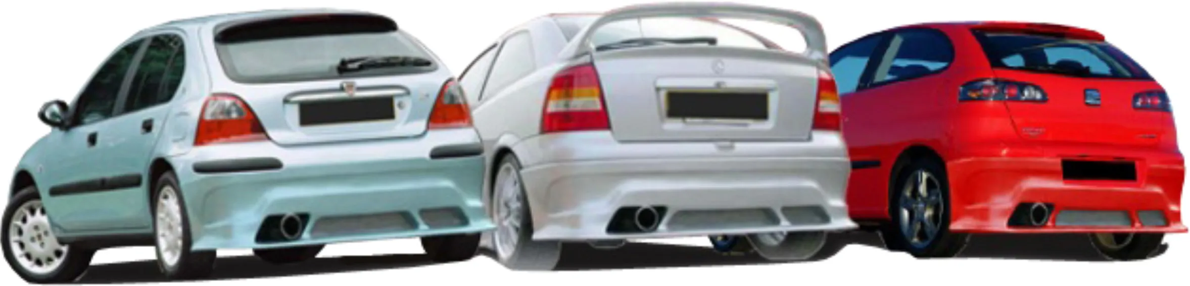 Añadido Trasero Universal Racing