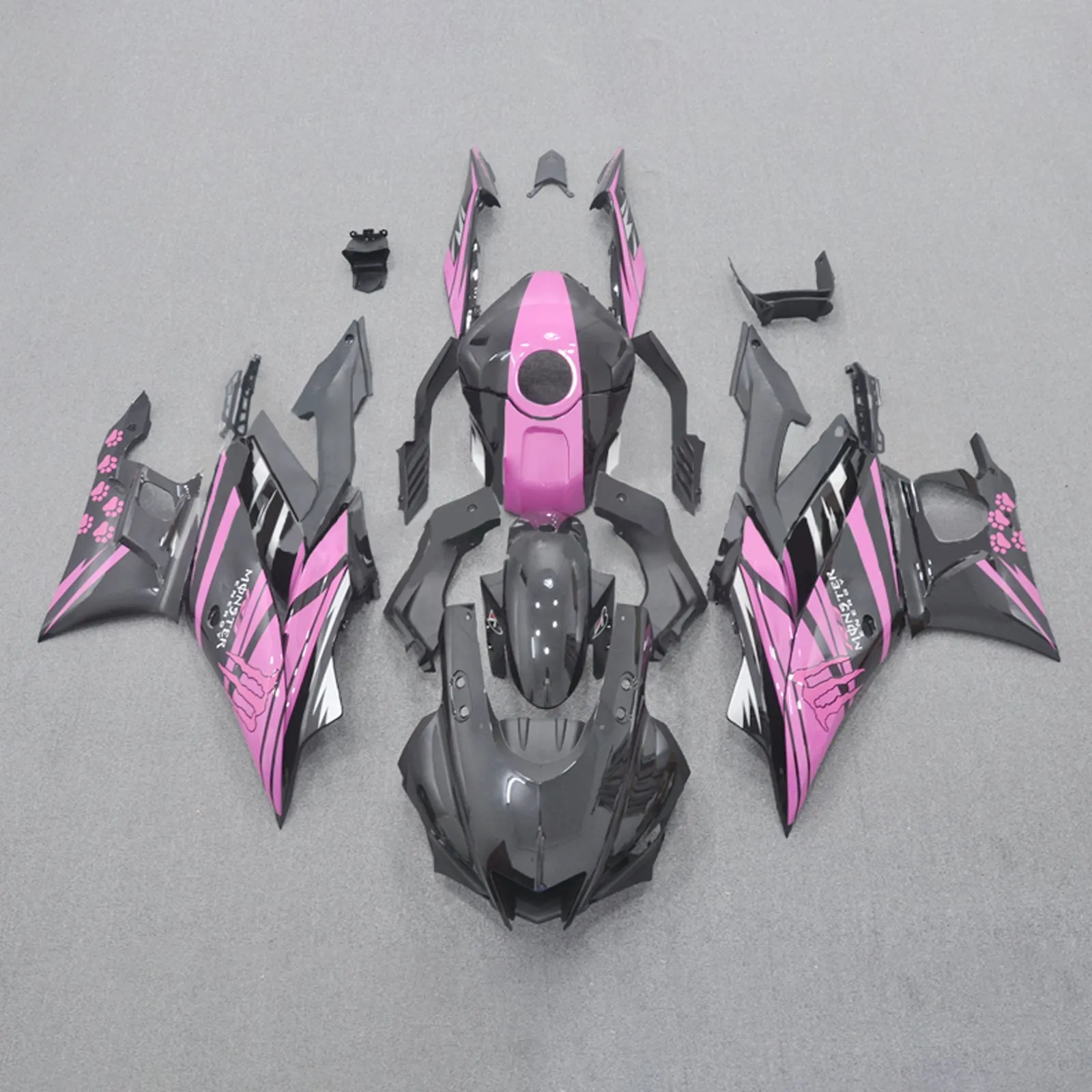 Kit Carenado Inyección Yamaha YZF-R3 R25 2019-2021 Carrocería Plástico ABS