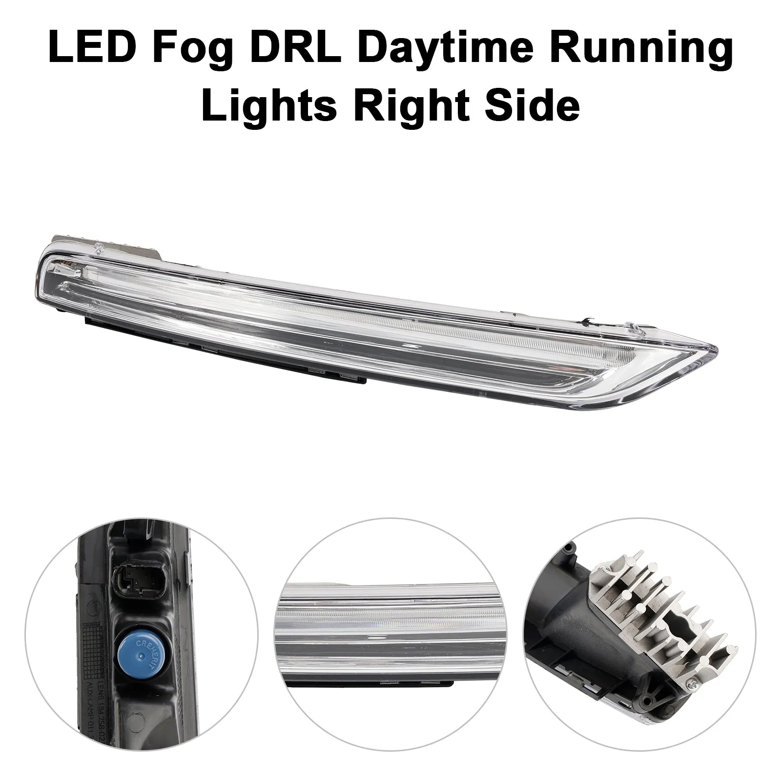 DRL DRL Lado derecho ARTES DAYTIO para Porsche Cayenne 958 2015-2017
