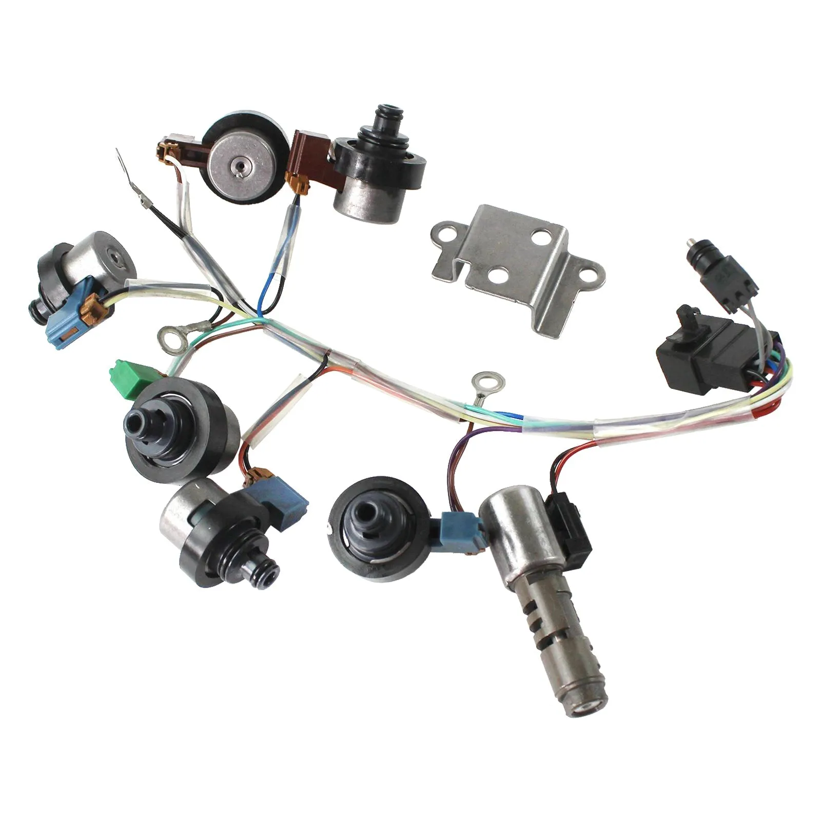 1998-2001 Subaru Impreza L Coupe 2 puertas 2.2L 4EAT Válvulas solenoides de transmisión