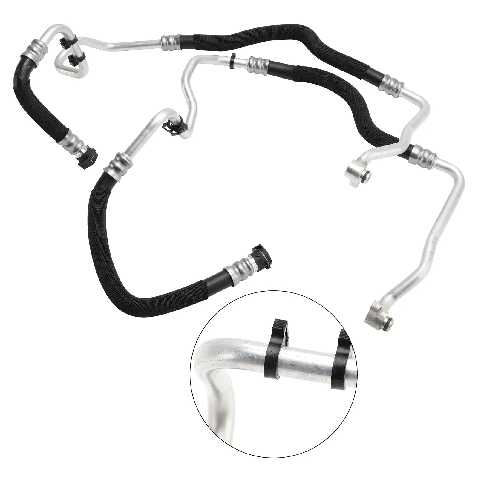 Línea de enfriador de aceite de motor 17227589509 17227589510 para BMW 550i 550i GT 550i 650i