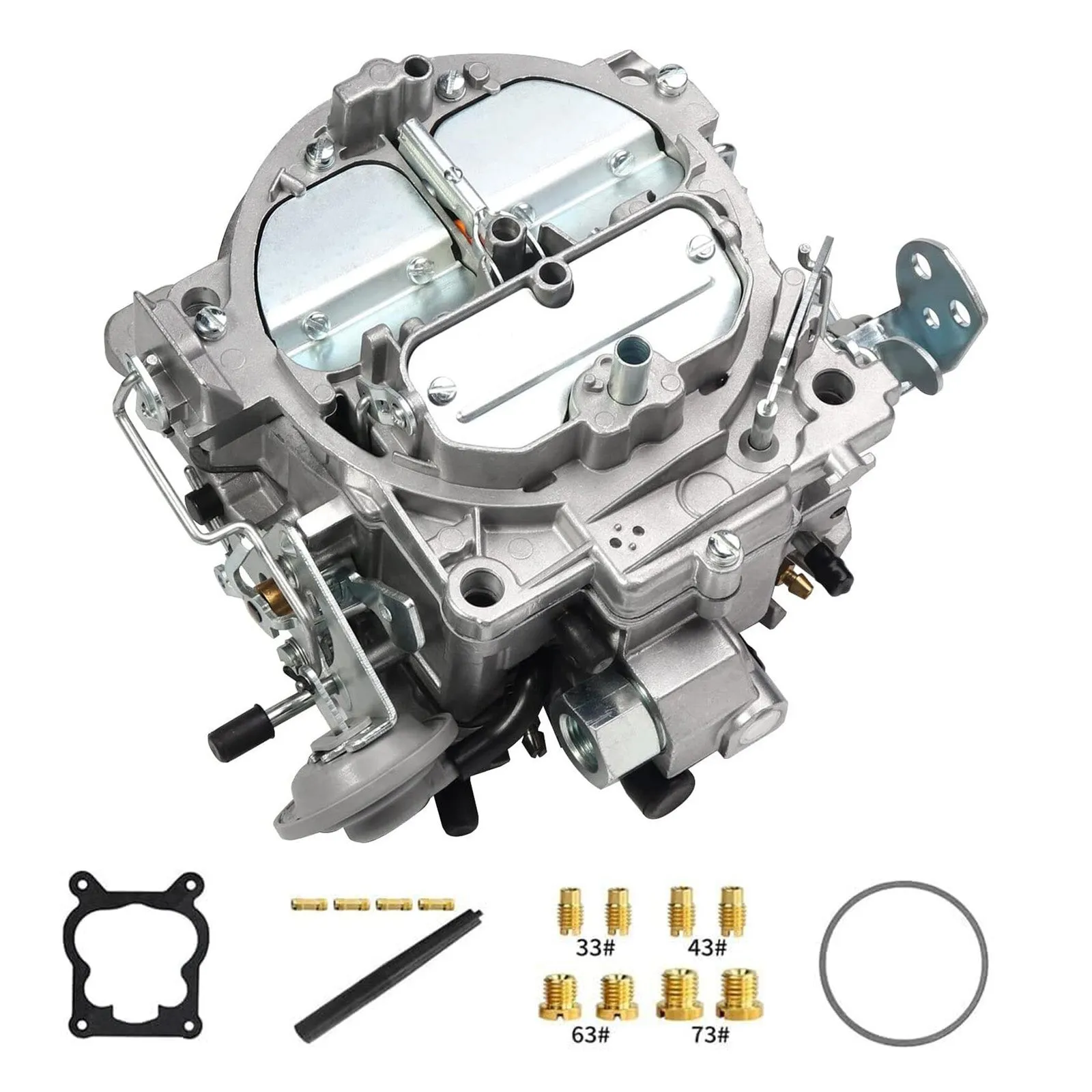 Quadrajet Carburetor para Chevy 327 350 427 454 750 CFM 4 Barl 4MV