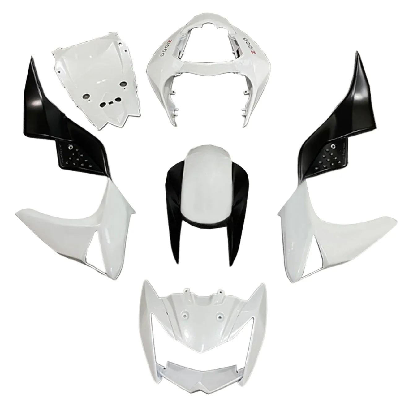 Kit Carenado Inyección Kawasaki Z1000 2007-2009 Carrocería Plástico ABS
