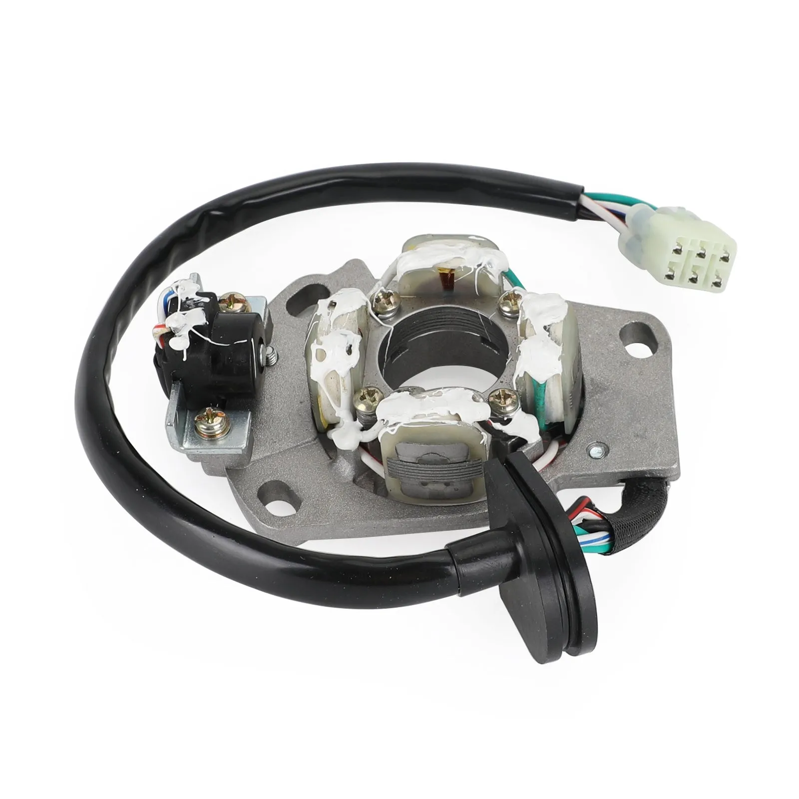 Yamaha YZ125 YZ125X 2005-2021 Conjunto de base del estator del generador para genérico 1C3-85560-10-00