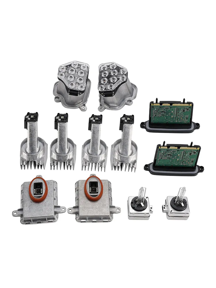 Faros LED izquierdo y derecho para BMW M5 2013, 12 piezas, AHL 63117316217 130732946100