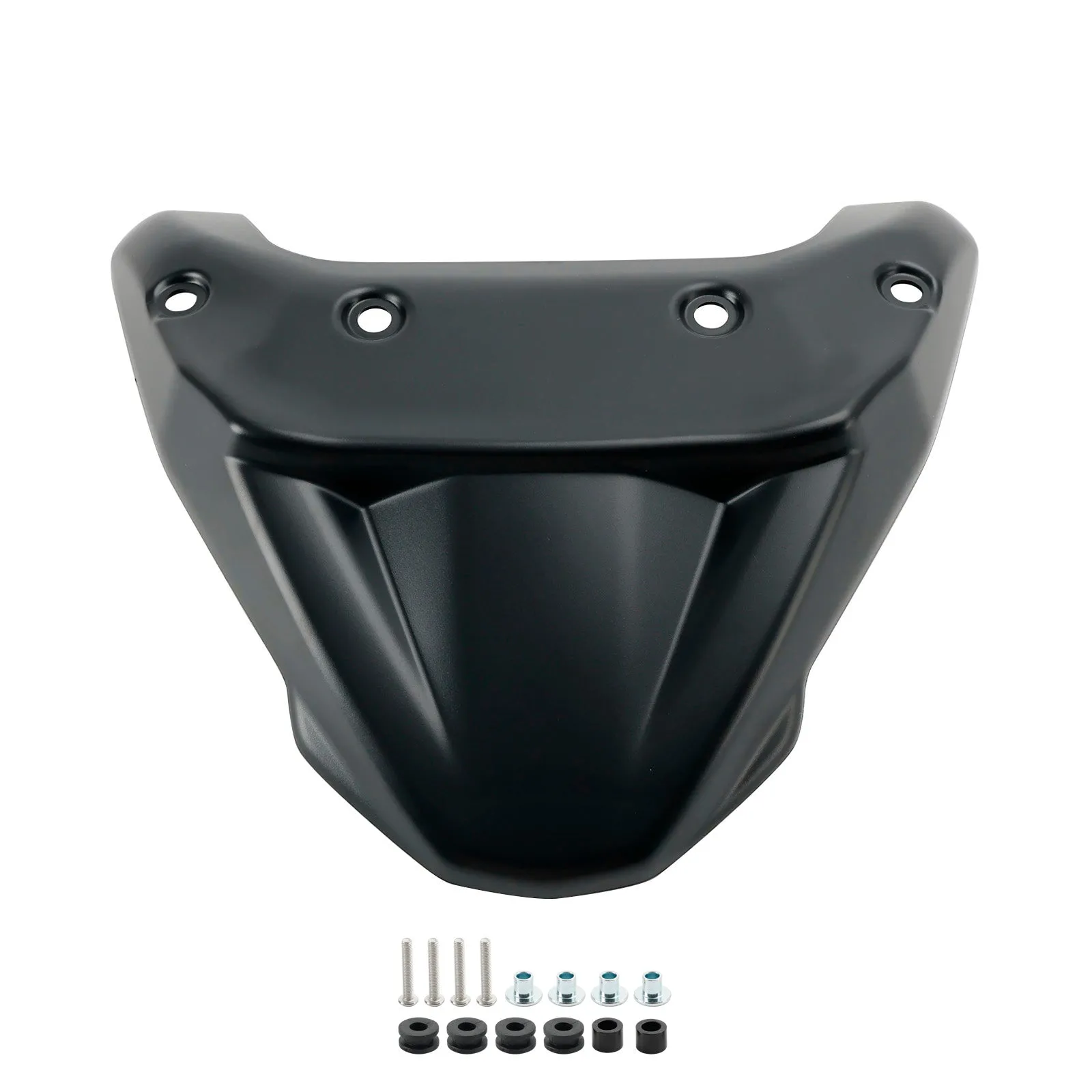 2022-2023 Ducati Desert X Alerón de cubierta de cono de nariz y labio de guardabarros delantero