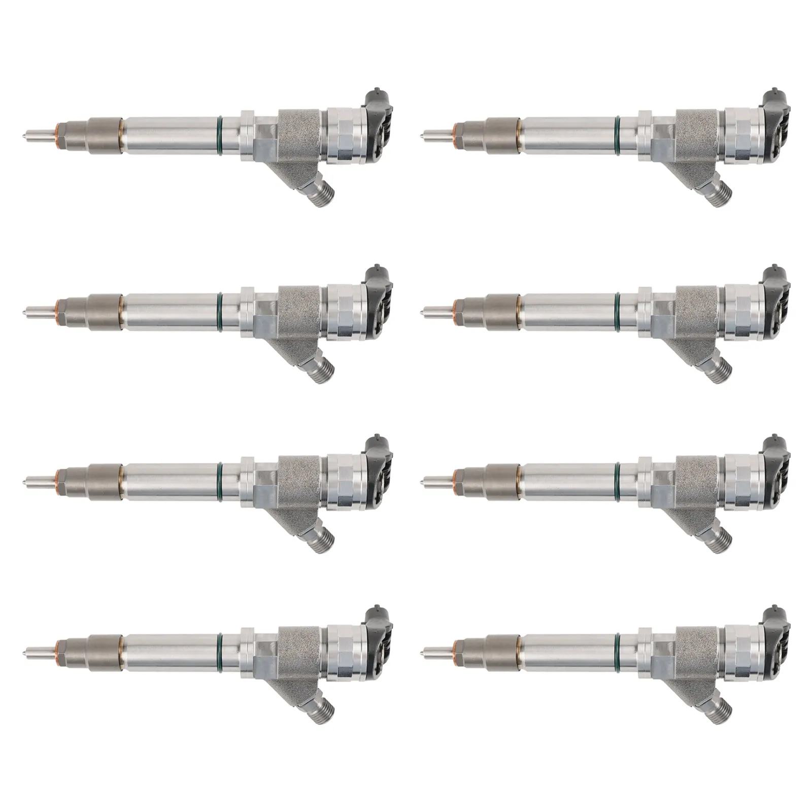 Chevrolet Silverado 2500 3500 6.6L V8 LLY 2004.5-2005 8 piezas inyector de combustible 0445120027 0986435504