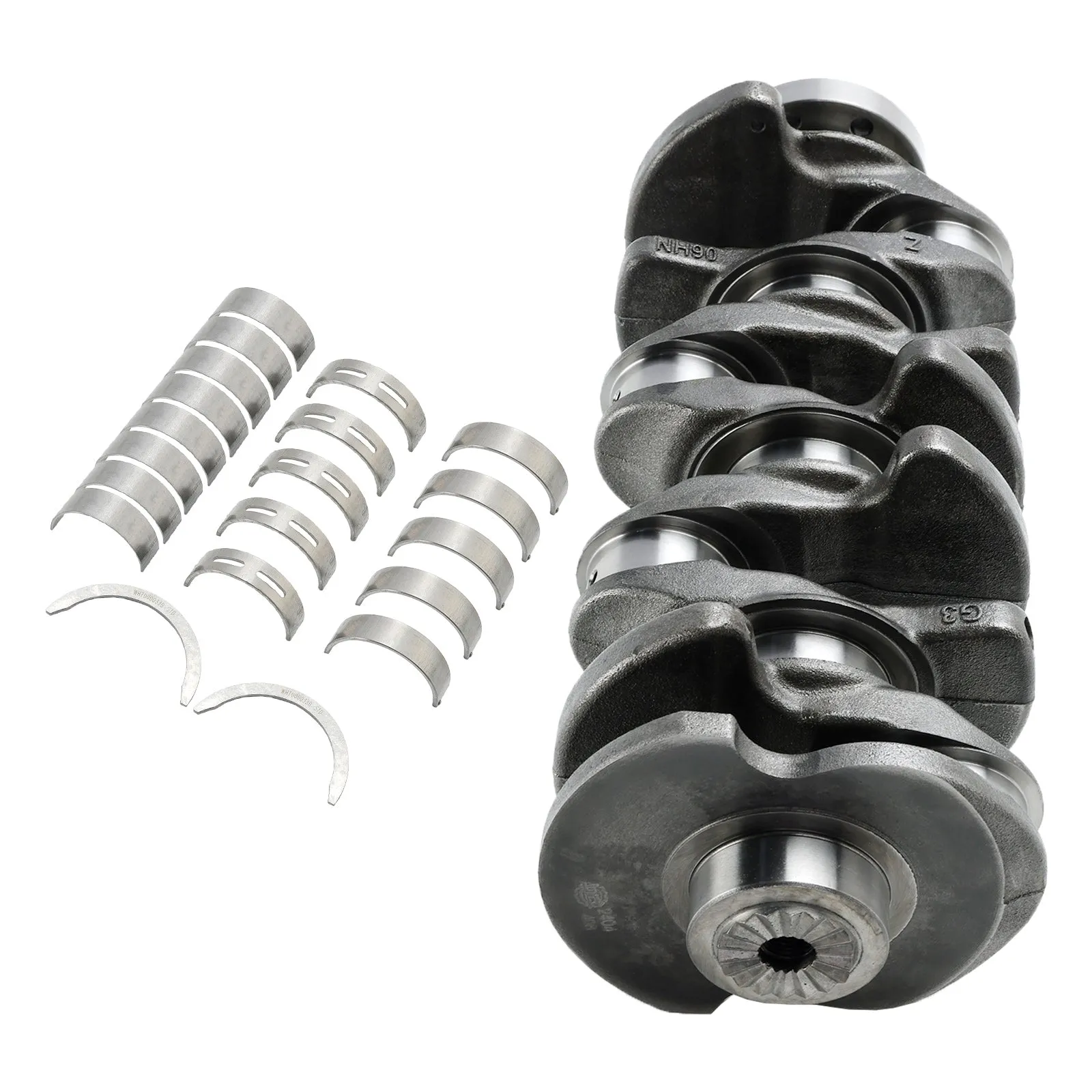 2009-2013 VW GTI 2.0LM/T Base Hatchback Motor Cigüeñal con rodamiento 06H105021M