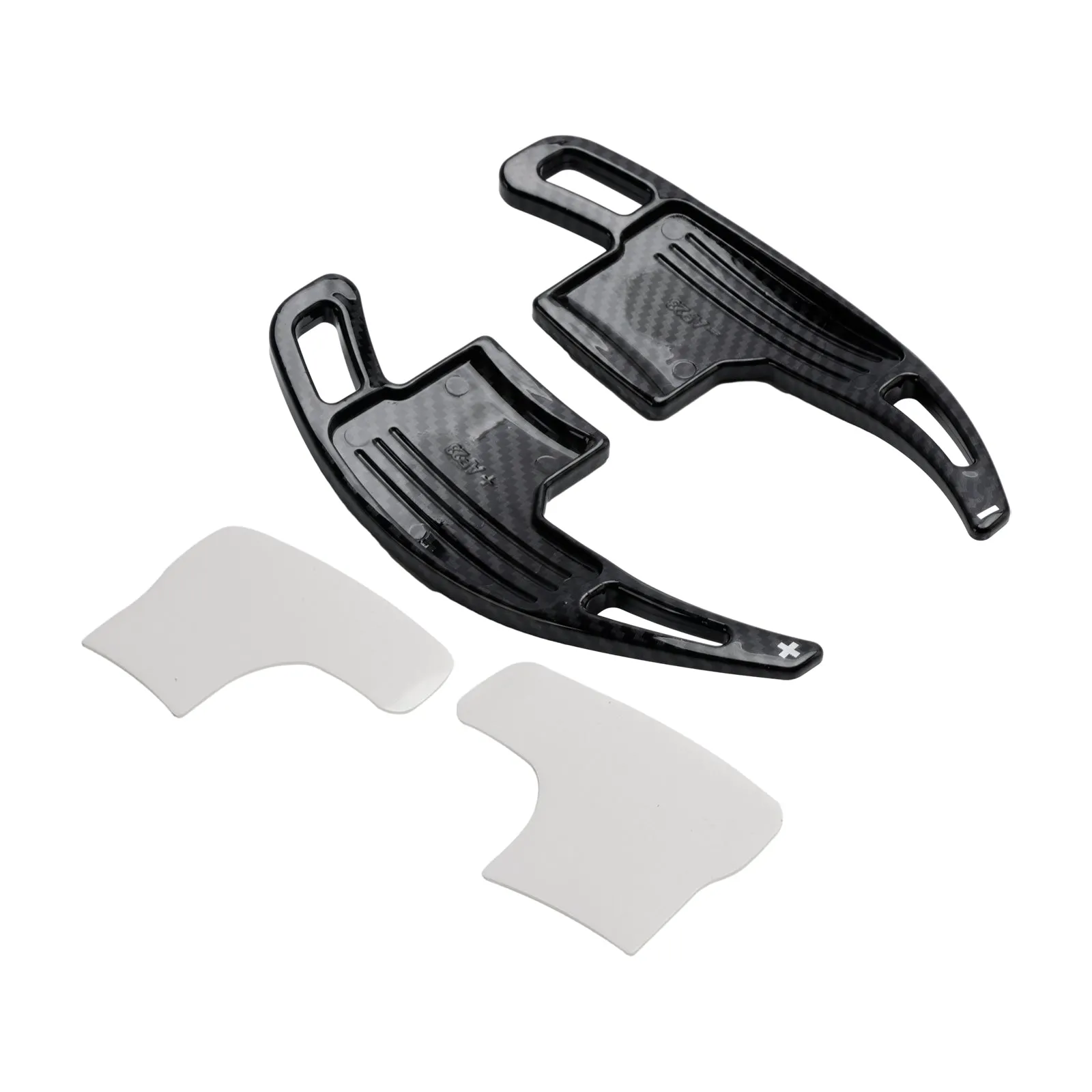 Accesorios de ajuste de perilla de palanca de cambios estilo carbono Ford Mustang 2015-2023 negro