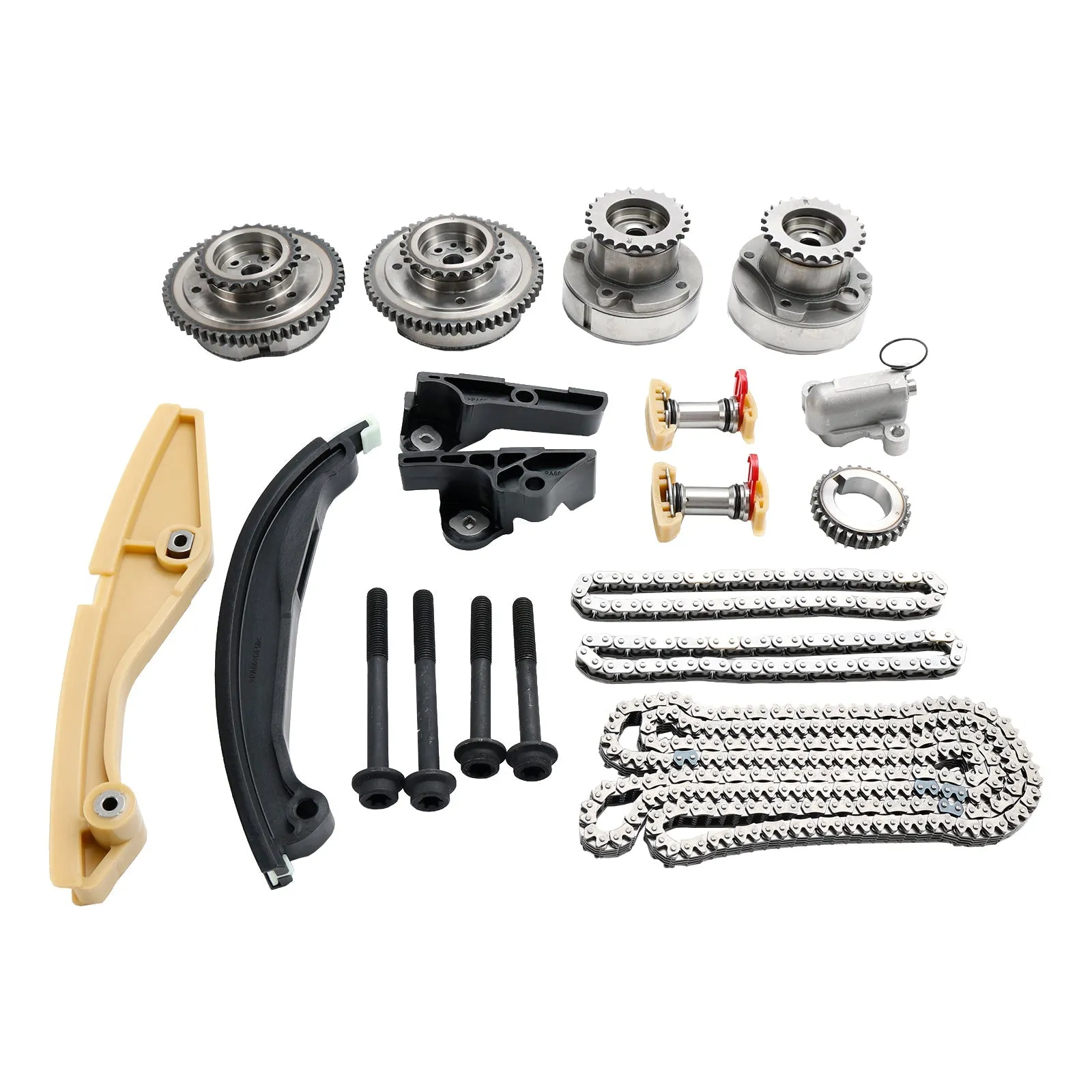 2013-2019 Ford Taurus Ford F-150 3.5L Kit de cadena de distribución AT4Z6L266B AT4Z6K254A AT4Z6K255A