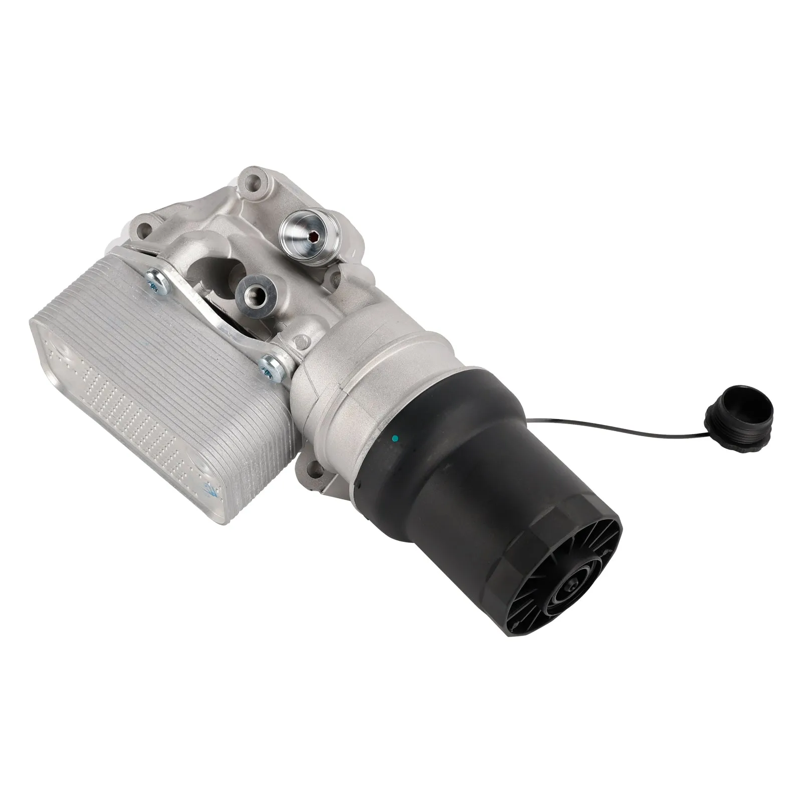 Actualización de la carcasa del filtro de enfriador de aceite para Volkswagen Golf 5L 5-cilindro 2010-2014 07K115397D 07K115397A