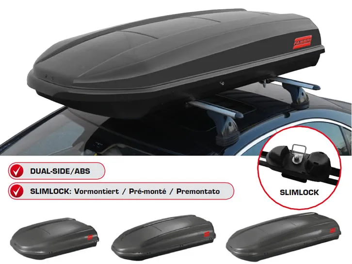 Baul Cubo 360 - Made of Abs Glitter Black Fabbri