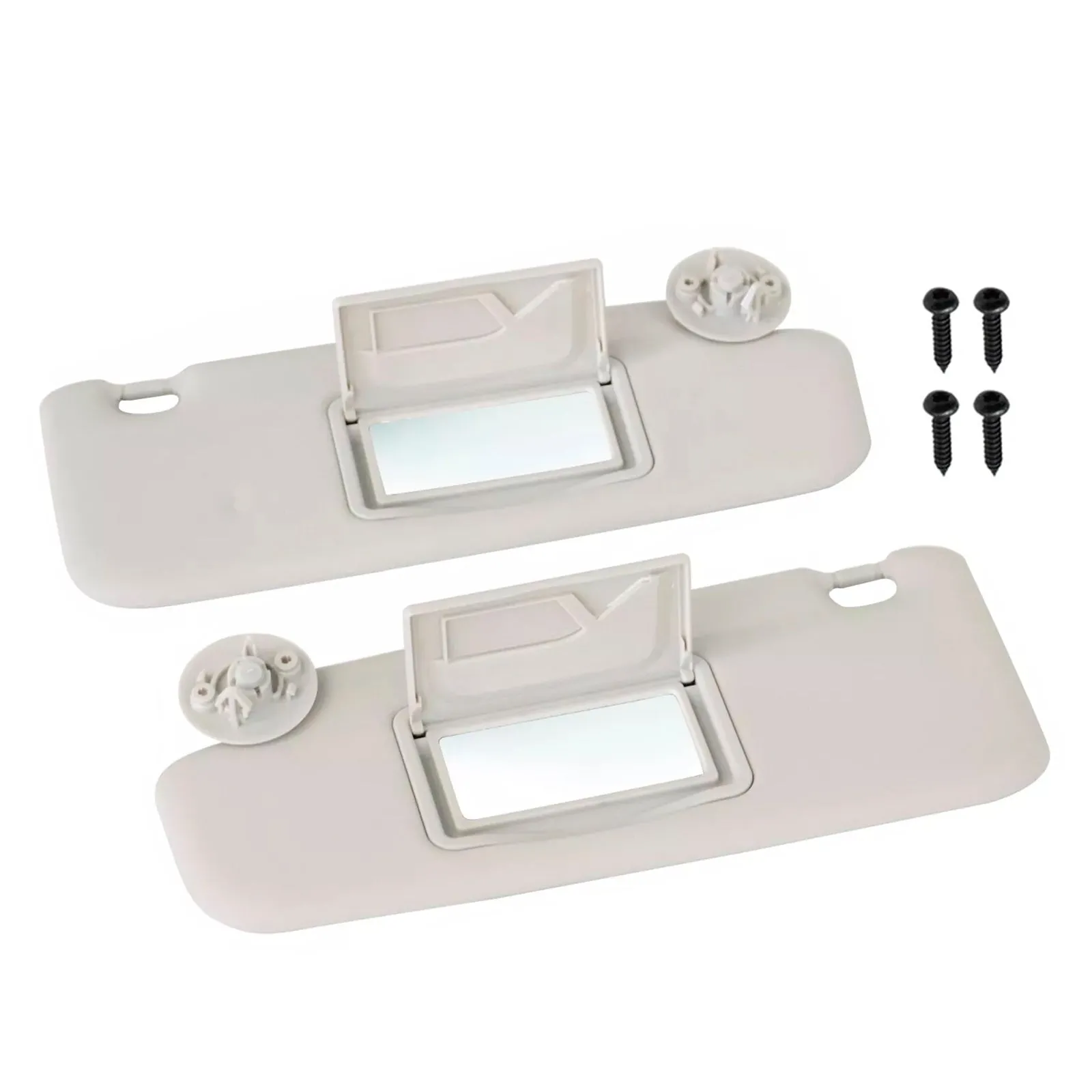 Visor de sol gris izquierdo y derecho (2 habitaciones) 42478247 42478249 para Nissan Altima 2013-2018