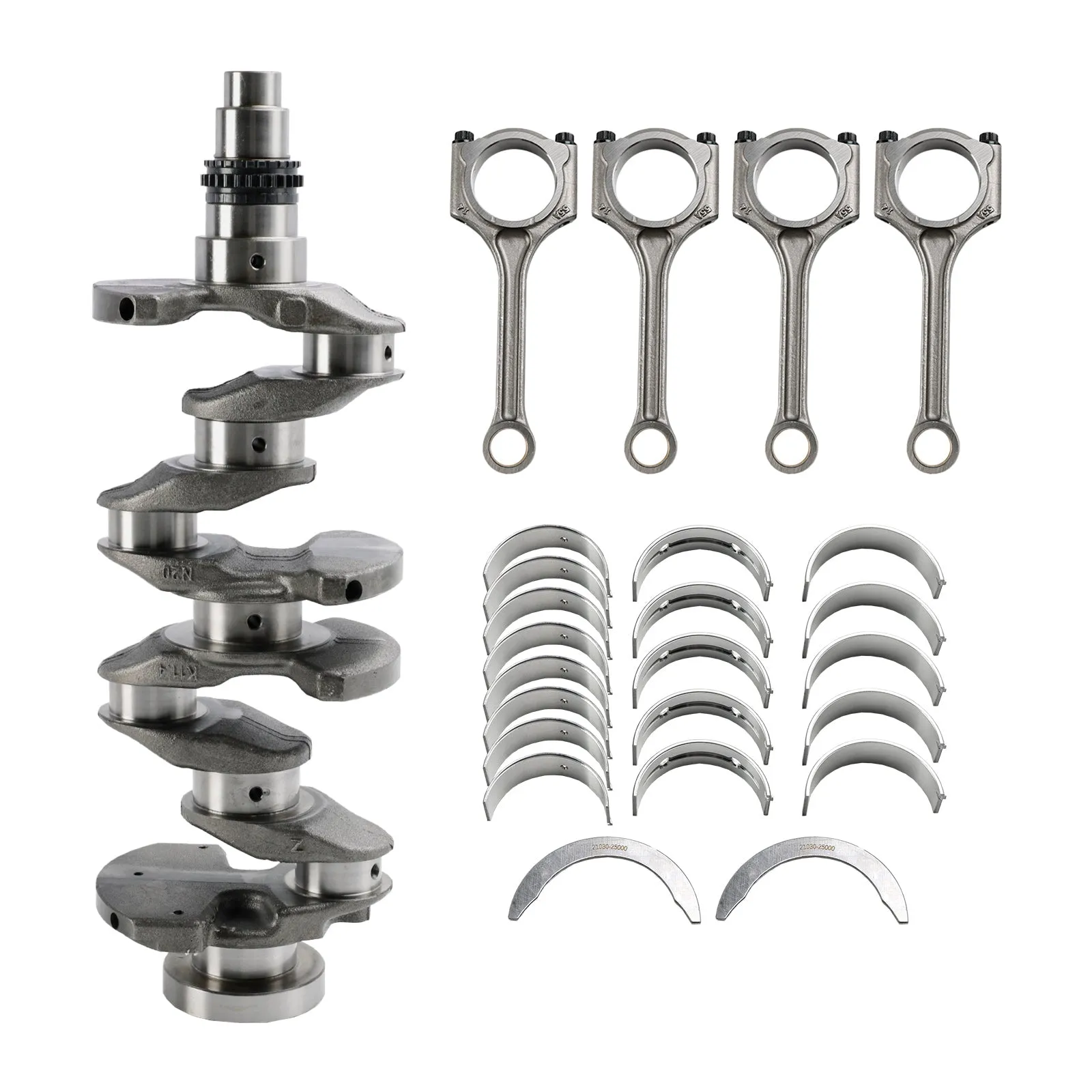 Kit de cojinete de biela y cigüeñal principal para Kia Carens (RP) G4NC 2013-2019 23110-2E501