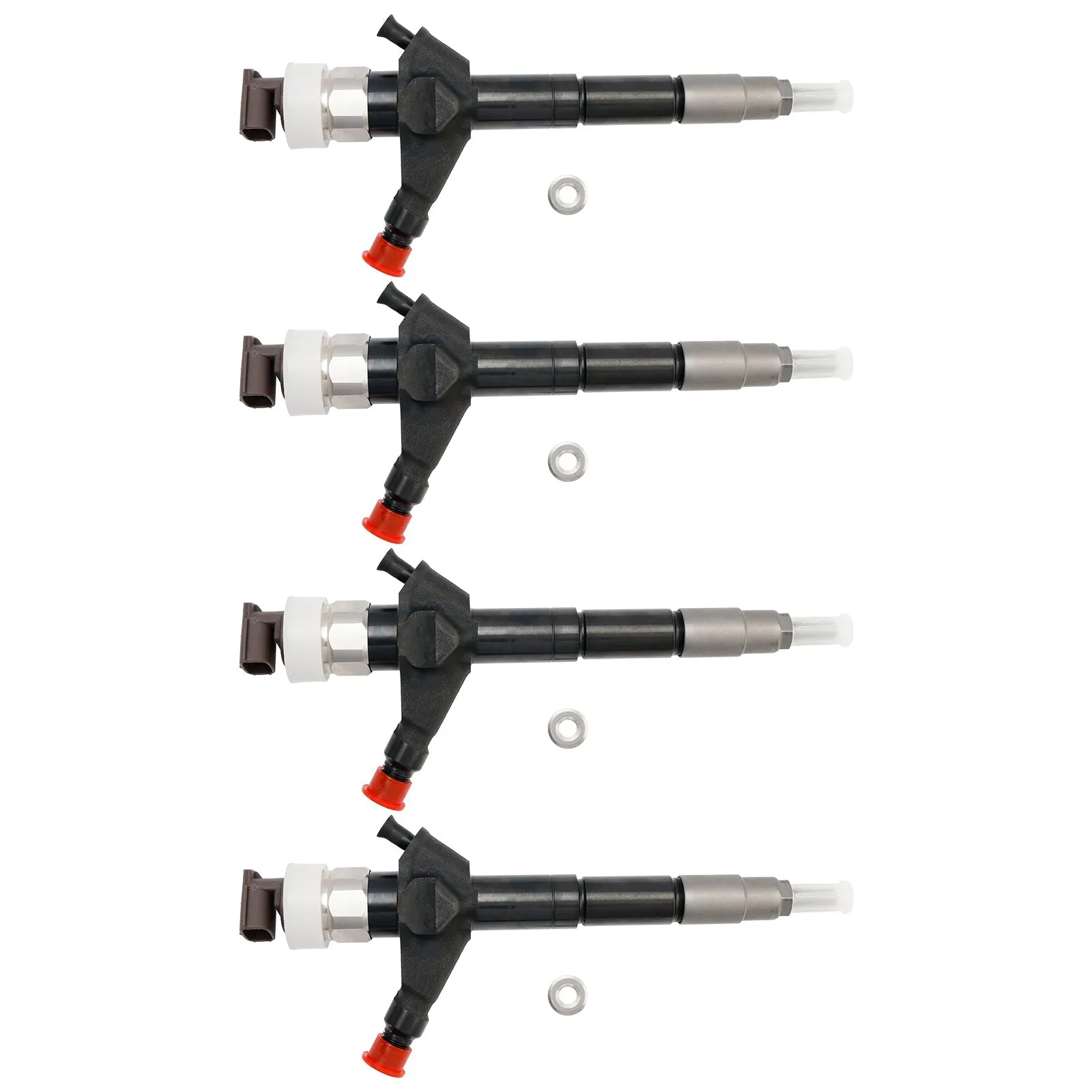 Inyector de combustible YD25 de 4 piezas para Nissan Navara y Pathfinder 2006-2009 16600-EB70A 095000-6250