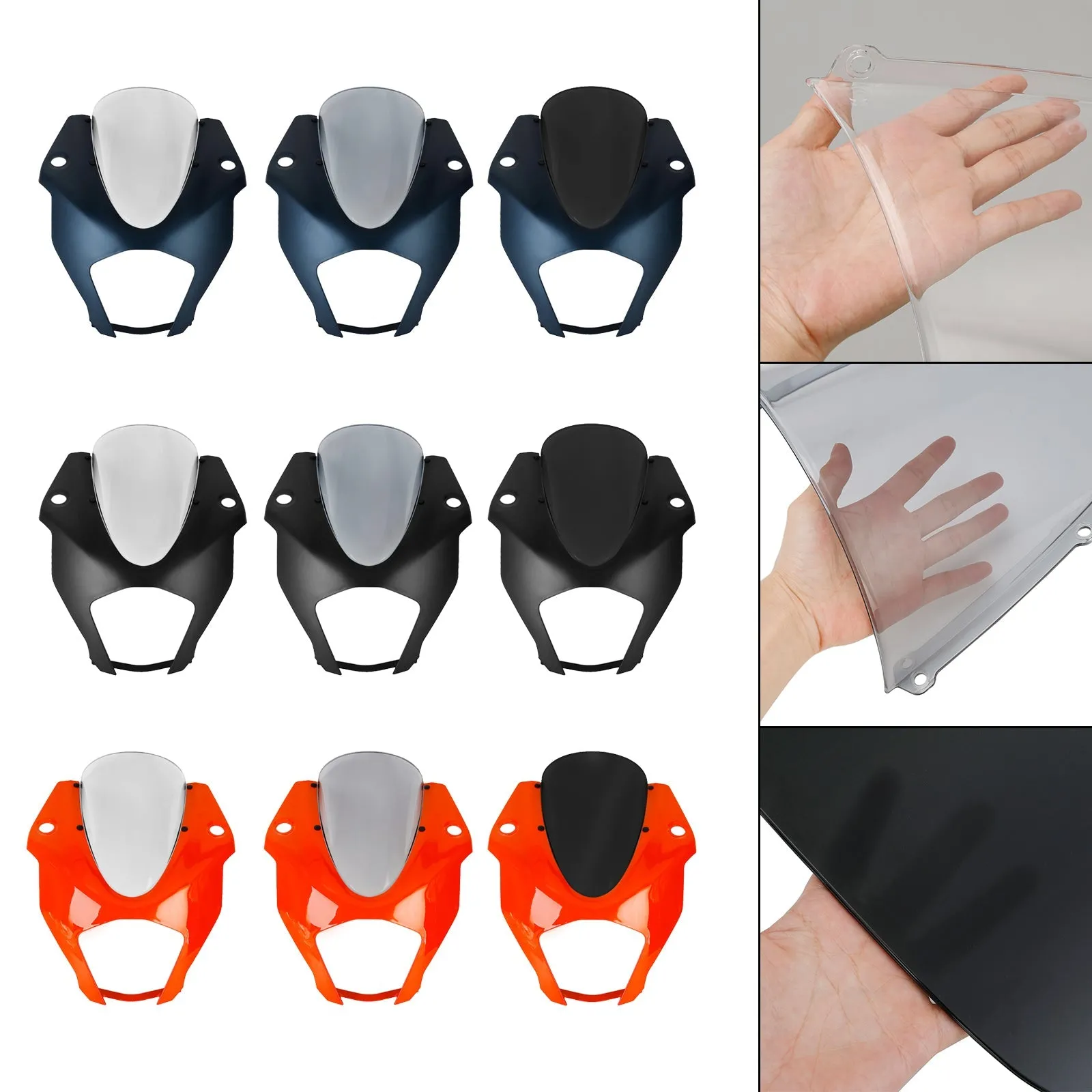 RC390 2022-2023 Faro de parabrisas